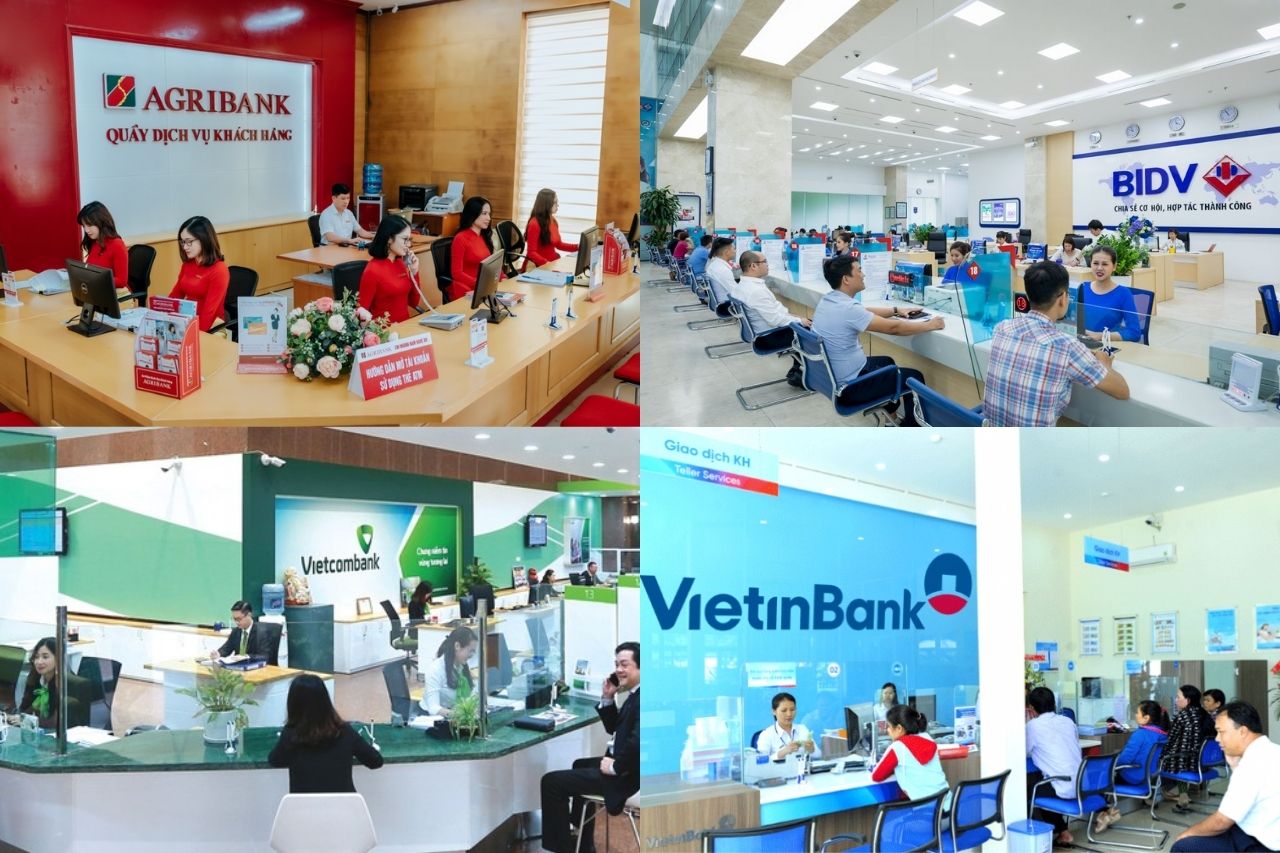 Big 4 ngân hàng Việt Nam là những ngân hàng nào?