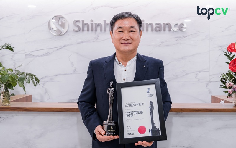 Shinhan Bank Việt Nam nhận giải thưởng môi trường làm việc tốt nhất châu Á