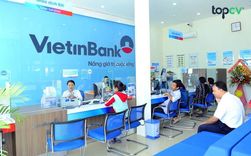 Ngân hàng Vietinbank với quy mô lớn, nhân lực đông đảo 