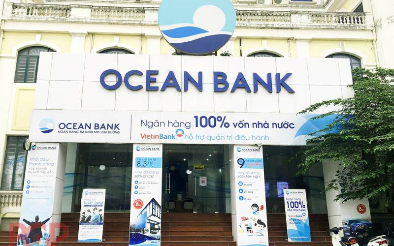 Ngân hàng OceanBank thuộc danh sách các ngân hàng yếu kém tại Việt Nam