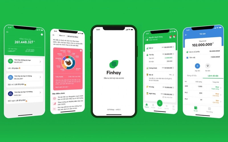 App gửi tiền tiết kiệm Finhay